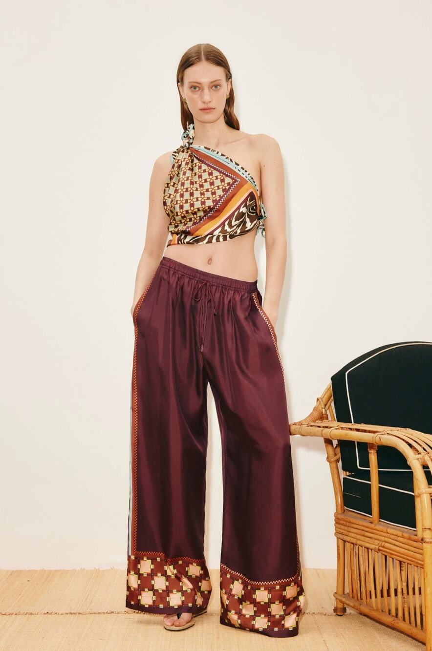 Alemais Wilson Silk Pant